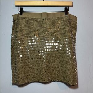 Chelsea & Violet Sequin Mini Skirt